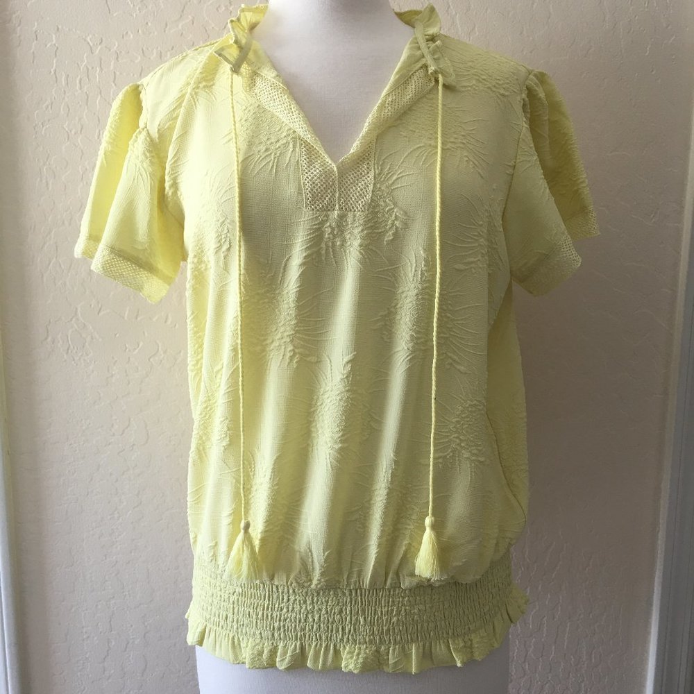 NWT Marc New York Andrew Short Sleeve Top, Size: S